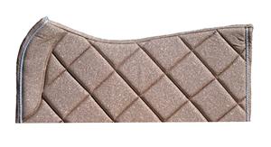 Tapis de selle d'anglaise en coton écologique de haute qualité, durables et personnalisables, avec design pailleté et logo couleur sur mesure pour - Product Image 5