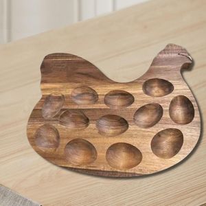 ชั้นวางไข่ไม้ตกแต่งโต๊ะรับประทานอาหารเพิ่มความสวยงามและความอบอุ่นให้กับการออกแบบตกแต่งภายในบ้าน - Product Image 1