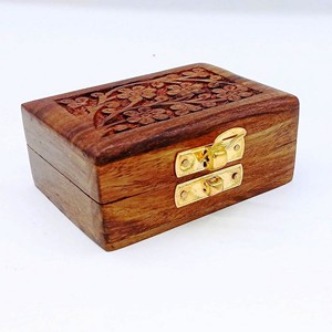 Art en bois de résine bleu et bois noir vente chaude cadeaux et artisanat boîtes en bois panneaux muraux fabriqués en inde - Product Image 6