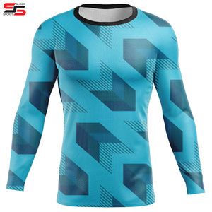 Manches longues hommes haute qualité fait Rash Guard utilisation confortable vêtements de sport léger Rash Guard - Product Image 1