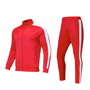 Vente en gros Ensemble de jogging dernier cri de qualité supérieure avec logo personnalisé Tenue de sport slim zippé Survêtement Survêtements pour hommes - Product Image 1