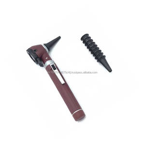 Otoscope Mini Fibro-optique en Acier Inoxydable Réutilisable Précision LED Diagnostic Otoscope Certifié CE ISO OEM Étiquette Privée - Product Image 6