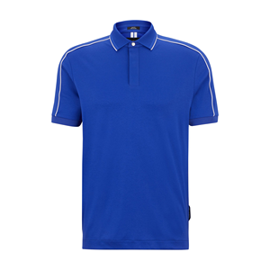 เสื้อยืดกอล์ฟโพลีเอสเตอร์สำหรับผู้ชายพิมพ์ลายโลโก้แบบซับลิเมชันสำหรับเสื้อโปโล - Product Image 3