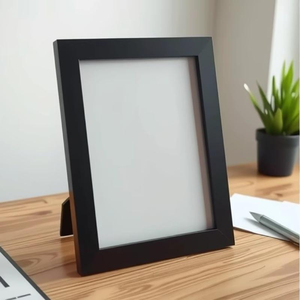 Fuling – Lot de cadres photo en bois faits à la main, pas chers, pour décoration murale, tailles 4x6, 5x7, 6x8, 18x24 pouces, A4 – Cadres créatifs en bois - Product Image 5