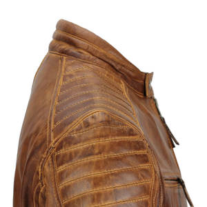 Chaquetas de cuero lisas teñidas y de secado rápido para hombre Chaquetas de cuero para hombre con logotipo personalizado al precio más bajo de venta Chaquetas de cuero para hombre - Product Image 5