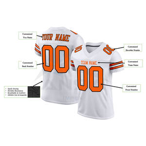 Nueva Llegada, Jersey de Fútbol Americano Deportivo de Alta Calidad, Jersey de Fútbol Ligero de Moda en Venta para Hombre y Mujer - Product Image 6