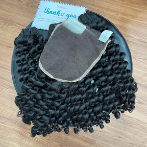 Extensions de cheveux vierges bouclés naturels, fournisseur de cheveux humains vietnamiens, mèches de cheveux bouclés naturels en gros - Product Image 1