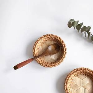 Posavasos de bambú de ratán más vendidos: productos de buena calidad al por mayor de artesanías TienPhong en Vietnam - Product Image 6