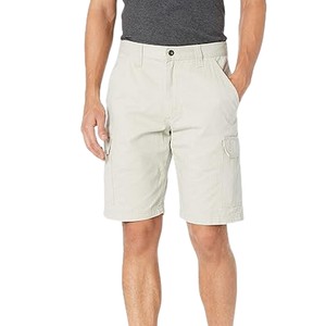 2024 meilleure qualité hommes décontracté Cargo pantalon Shorts séchage rapide coton pantalon avec taille moyenne léger Polyester vêtements de travail pantalon court - Product Image 1