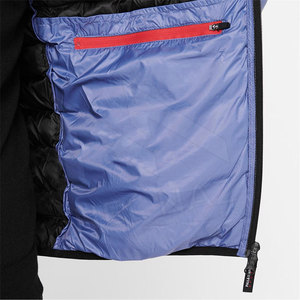 Veste d'hiver matelassée de créateur pour hommes en nylon imperméable avec col montant et rembourrage matelassé à bulles Manteau d'extérieur personnalisé - Product Image 6