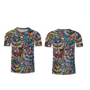 Último estilo de algodón de fibra de bambú de impresión por sublimación camisas High Street Plus tamaño de los hombres camisas de Pakistán - Product Image 4