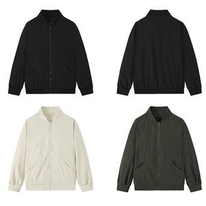 Veste de baseball décontractée pour hommes, taille plus, avec logo personnalisé brodé, prix d'usine Chine Bangladesh, OEM, 2026 - Product Image 1