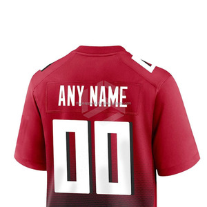 Maillot de football américain sur mesure, impression par sublimation de haute qualité, manches courtes, coutures rétro, tenue de football d'équipe - Product Image 5