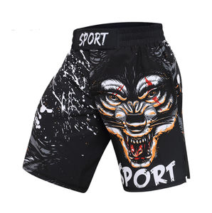 Shorts de MMA Sublimados de Alta Calidad Unisex al por Mayor, Ropa Deportiva de Artes Marciales de Spandex/Poliéster, Ropa de Karate Elástica - Product Image 5