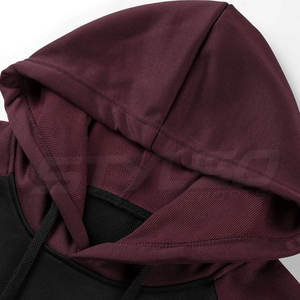 Venta al por mayor personalizado de alta calidad al aire libre hombres sudaderas con capucha nueva llegada patrón de diseñador para el verano otoño estaciones más teñido liso - Product Image 6