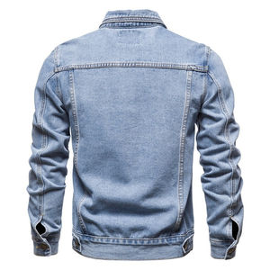 Veste en jean personnalisée OEM pour hommes et femmes vente en gros fabricant de veste en jean à la mode Streetwear Vintage - Product Image 4