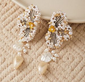Pendientes de Corazón Bordados, Pendientes Personalizados con Múltiples Cuentas, Joyería Festiva para Mujer al Mejor Precio, Pendientes con Cuentas - Product Image 3