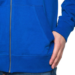 Sudadera con capucha de gran tamaño de algodón 100% de estilo informal para hombre, diseño de otoño en relieve, patrón sólido lavado, bolsillo de canguro largo teñido liso - Product Image 3