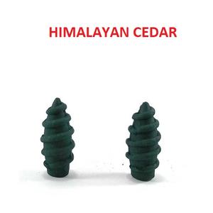 Natural Himalayan Cedar Screw Backflow <b>Incense</b> <b>Cones</b> Wholesale Supply at Leading Price ( Green ) - Product Image 1