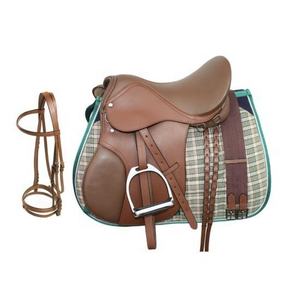English <b>Saddle</b> Set High Quality Best Leather English Jumping <b>Saddle</b> Set - Product Image 1