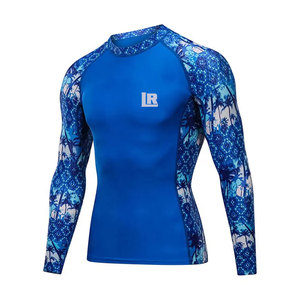 Rashguard à manches longues avec logo personnalisé Tissu de natation de haute qualité pour adultes pour l'entraînement MMA - Product Image 2