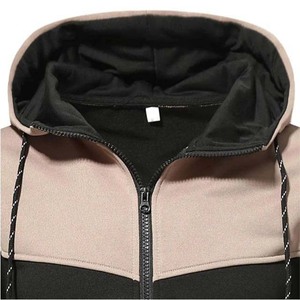 Ropa deportiva de diseño personalizado OEM de la mejor calidad, 100% algodón polar para hombre, ropa deportiva de entrenamiento para correr, chándales de color contrastante para hombre - Product Image 5