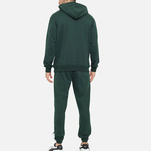 Venta caliente Personalizado Hombres Jogging Chándal Venta al por mayor Deporte Chándal con cuello con capucha Diseño sólido para el fútbol - Product Image 3