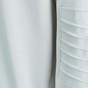 Hombres últimos diseños sudadera material ligero duradero venta superior tendencia manga completa antiarrugas hombres sudadera - Product Image 4