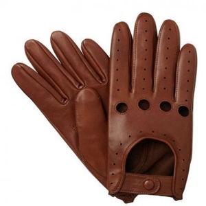 Gants de conduite en cuir de haute qualité, tendance, protection UV, imperméables, antidérapants, respirants, faciles à porter, couleur unie, très demandés - Product Image 2
