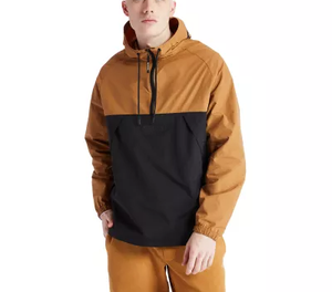 Chaqueta Cortavientos Informal de Alta Calidad para Hombre, Estilo Urbano, Corte Ajustado, Color Sólido, con Cuello Alto y Contraste de Grosor Delgado - Product Image 3