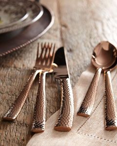 Juego de cubiertos de metal de acero inoxidable de larga duración con acabado de espejo perfecto para cenas formales y eventos especiales - Product Image 2