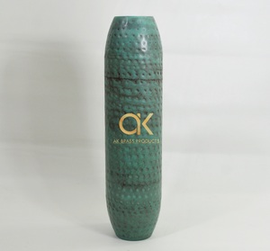 Venta caliente diseño personalizado florero boda Mesa centros de mesa Metal floreros acabado maceta - Product Image 3