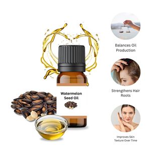 Huile Végétale de Pépins de Pastèque Pressée à Froid et Huile de Rose Musquée Liquide Essentielle pour Soins Capillaires Certifiée GMP Fabriquée en Inde Modèle AGE-CO-198 - Product Image 3