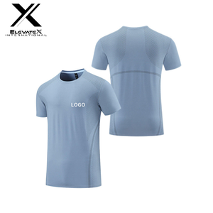 Camiseta Deportiva Personalizada al por Mayor para Hombre, 100% Microfibra, Secado Rápido, Transpirable, Estampada, Manga Corta, Corte Regular, para Gimnasio y Running - Product Image 4