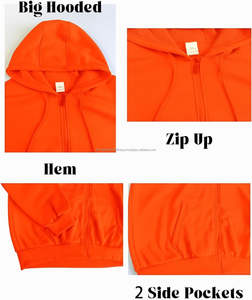 Ensemble de survêtement pour homme avec sweat à capuche à double fermeture éclair personnalisé 350 g/m², pantalon de survêtement en strass Freece, 2 pièces, mode streetwear pour homme, taille plus - Product Image 4