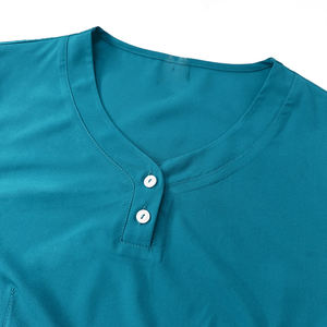 Ensemble d'uniformes d'allaitement une pièce grande taille personnalisés vêtements de travail hospitaliers pour femmes Spandex tricoté pour infirmières médicales - Product Image 5