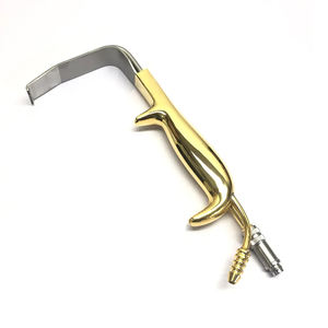 Professional Manual Tebbetts Breast Retractor <b>Instrument</b> New Stainless Steel Fiber <b>Optic</b> Retractor for Basis of Plastic Surgery - Product Image 3
