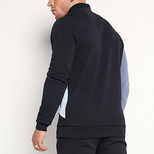 Conjunto Deportivo Personalizado de Marca Privada, Moderno, con Cierre, Forro Polar Transpirable, 100% Algodón, Pantalones Deportivos para Hombre y Sudadera sin Capucha - Product Image 3