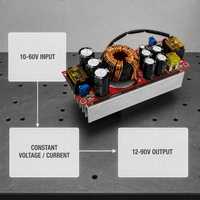 Convertisseur DC-DC à tension et courant constants 1800W 40A, module d'alimentation hors circuit pour ventilateur 10-60V, boost 12-90V