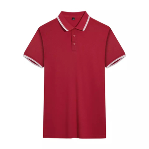 2025 polo de golf de haute qualité t-shirt unisexe hommes femmes personnalisé uni blanc 100% coton t-shirts - Product Image 5