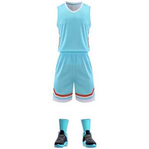 Uniformes d'arbitre respirants personnalisés en sublimation pour l'été, ensembles de maillots d'entraînement de basket-ball pour hommes, équipe des États-Unis - Product Image 6