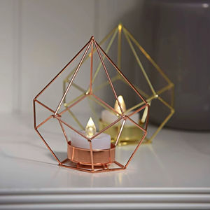 <b>Rustic</b> Metal Candle Holder Farmhouse Inspired Accent For Dining Tables <b>Shelves</b> Mantels Cozy Charm Interior Styling Decor - Product Image 1