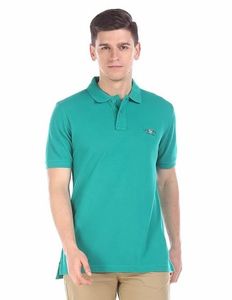 Camisetas de Jersey de Algodón de Color Sólido para Hombre, Estilo Casual, Corte Ajustado, Logotipo Personalizado, Tejido de Punto Corto de Verano, Bordado 3D OEM - Product Image 2