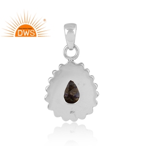 Meilleure vente pendentif en argent sterling 925 oxydé Mojave cuivre opale éthiopienne pierre précieuse fabricant de bijoux personnalisés - Product Image 3