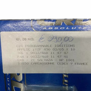 Nouvelle unité de commande CDI programmable 12V pour moto YZ-F 450 03-06, bobine d'allumage en plastique CDI, code 90151 - Product Image 2