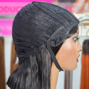 El cabello vietnamita Remy más crudo de alta calidad 2X6 Hd pelucas con cierre de encaje 10 pulgadas de hueso corto Peluca de cabello humano recto al por mayor - Product Image 5