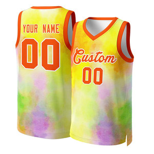 Ensembles de maillots de basket-ball personnalisés pour hommes et garçons Uniforme athlétique antibactérien respirant à séchage rapide Numéro de nom de l'équipe personnalisé - Product Image 5