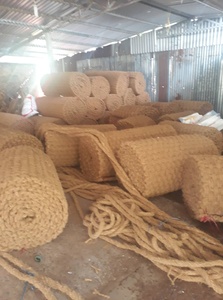 Felpudos de fibra de coco Natural no tóxicos, alfombras de fibra de coco, respetuosas con el medio ambiente, decoración del hogar hecha a mano - Product Image 3