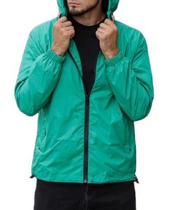 Coupe-vent décontracté d'été léger et résistant à l'eau pour hommes coupe-vent à fermeture éclair complète 2026 - Product Image 2