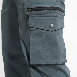 Pantalon cargo ample et droit pour homme, léger, idéal pour l'été, le travail, le jogging, la randonnée, les loisirs, en toile - Product Image 6